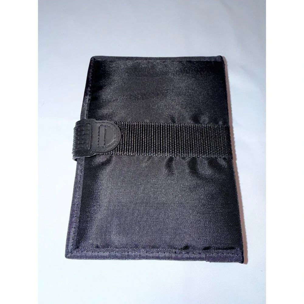 Mead Five Star First Gear Student Day Planner Black Nylon 6 Ring Binder Vintage